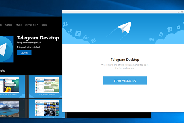 Telegram Desktop app under scanner