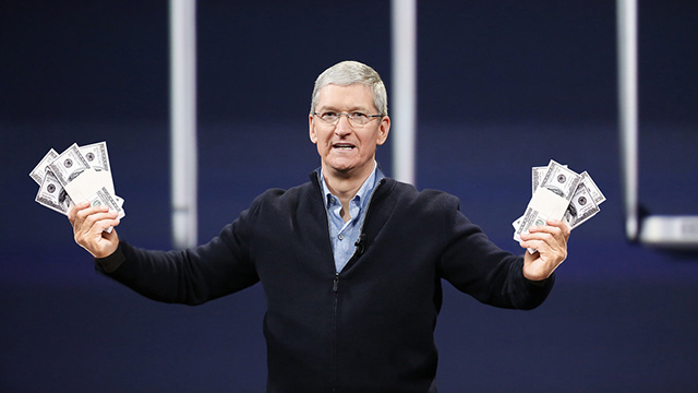 Tim Cook to Earn $120 Million in Shares After Apple Stock Surges