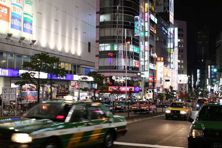 Japan Traffic Tokyo Road Street View City