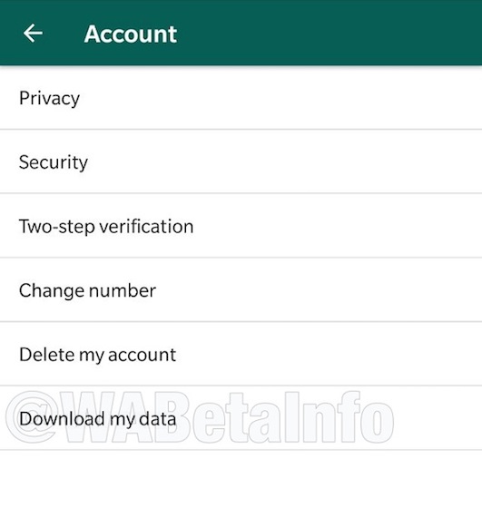 whatsapp download my data