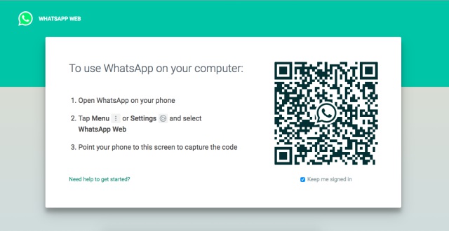 whatsapp web new interface