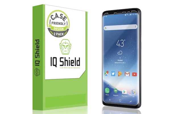 1. IQShield Galaxy S9 Plus Screen Protector