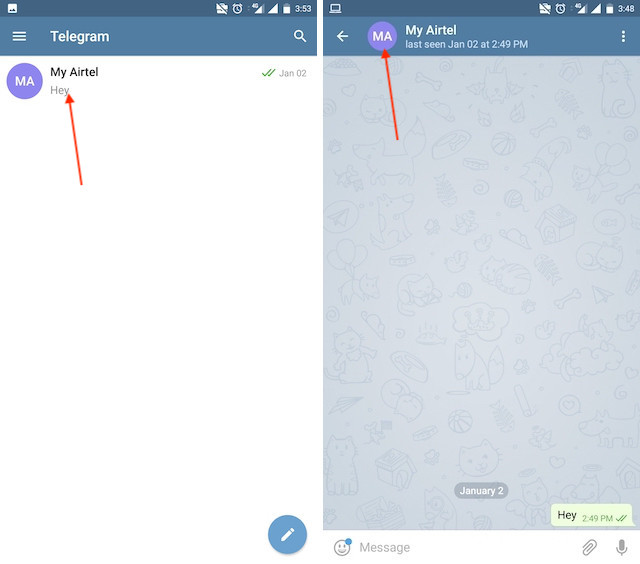 1. Turn Off Notifications for Individual Contacts 1b Telegram Messenger Tricks