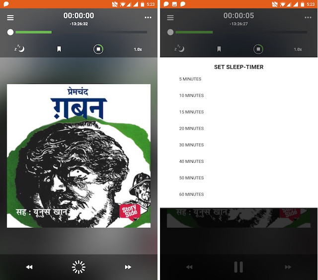5. Audiobook Player Features