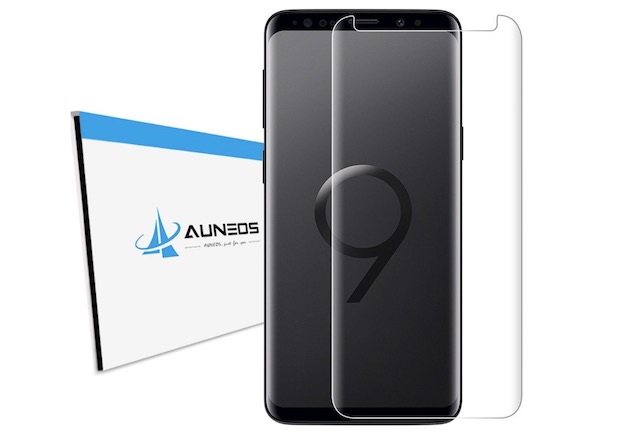 9. AUNEOS Galaxy S9 Plus Tempered Glass Screen Protector