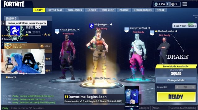 Twitch Hits Mainstream Drake And Ninja Break Streaming Records While Playing Fortnite