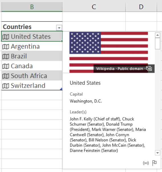 Excel AI Feature