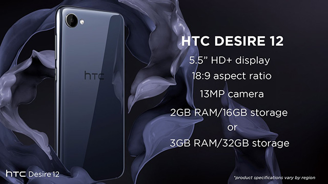 HTC Desire 12 Specifications