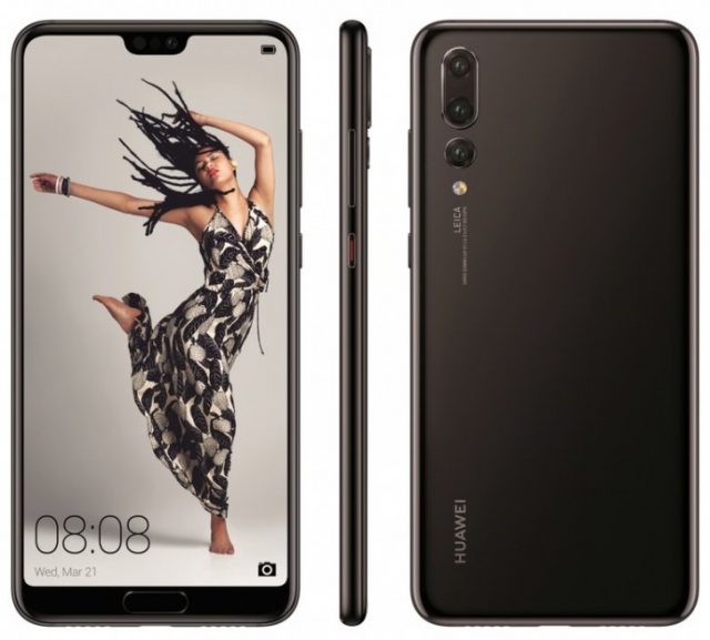 Huawei P20 Series Renders Show Off Triple Camera And Notch on Front