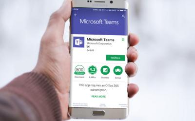 Microsoft Teams website