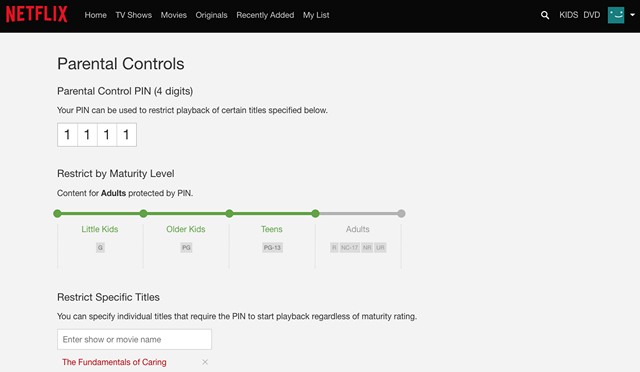 Netflix Will Bolster Parental Controls With PIN Codes for Individual Shows and Movies