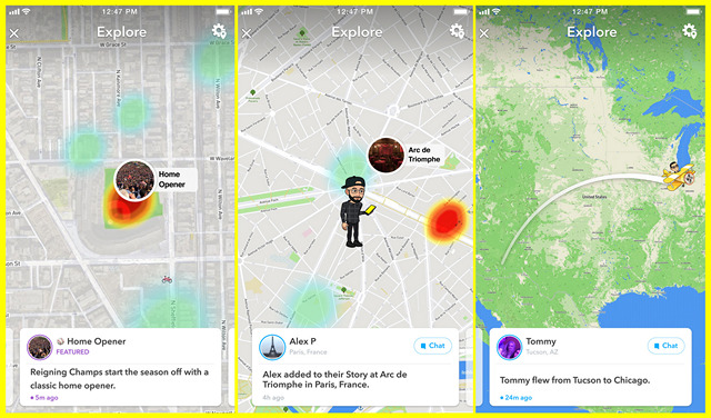 Snapchat’s ‘Snap Map Explore’ Notifies Users About Their Friends’ Whereabouts