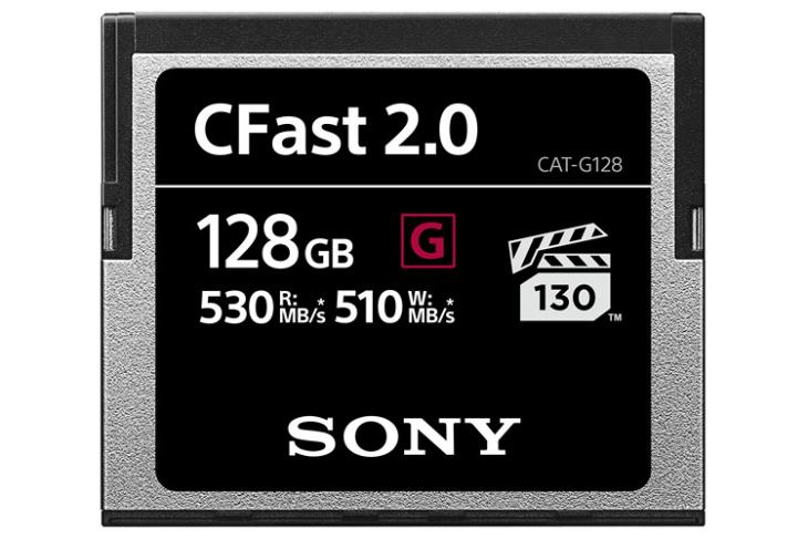 Sony CFast 128GB website