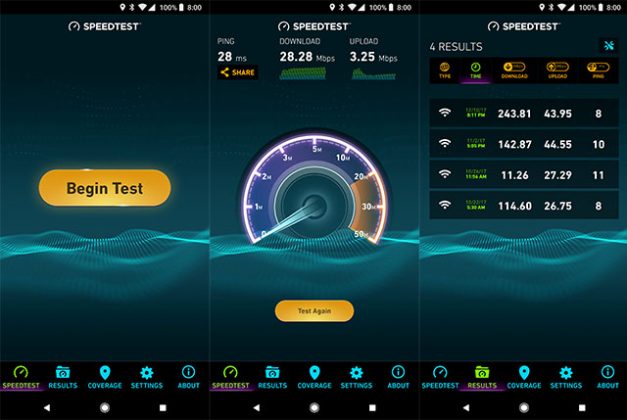 upload speed test by ookla