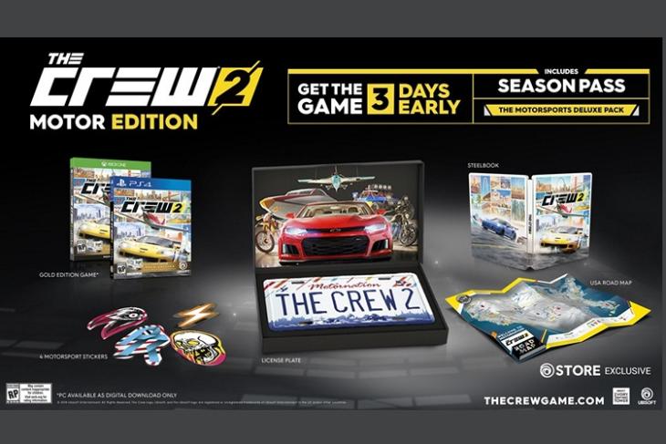 The Crew 2 Motor Edition website