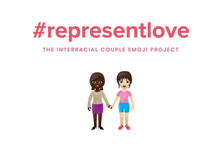 interracial copy and paste emojis