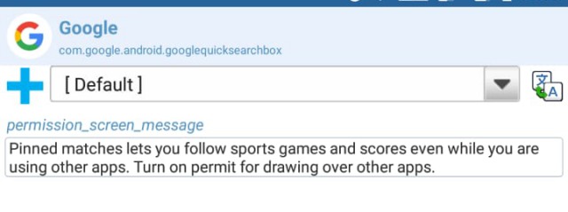 google pinned sports