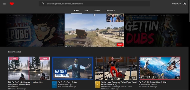 YouTube Gaming