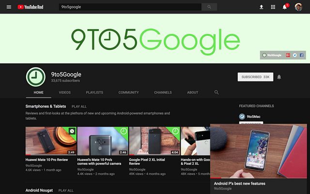 YouTube Experimenting With Picture-in-Picture Mode For Desktop Site