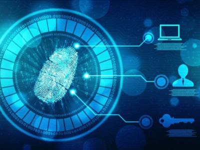 abstract-Fingerprint-Scanning-Technology