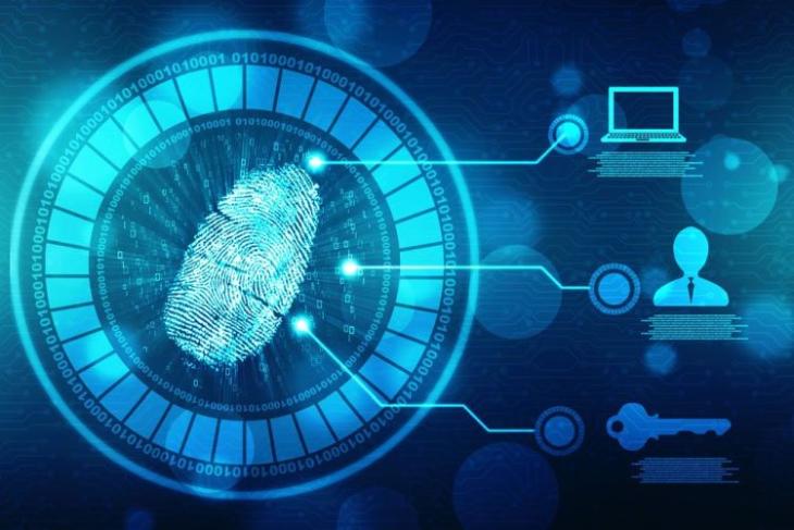 abstract-Fingerprint-Scanning-Technology