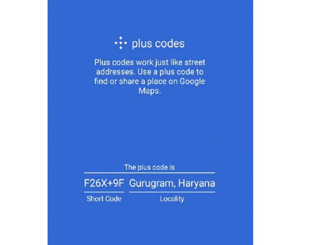 Google Introduces Plus Codes, Smart Address Search in Google Maps for India