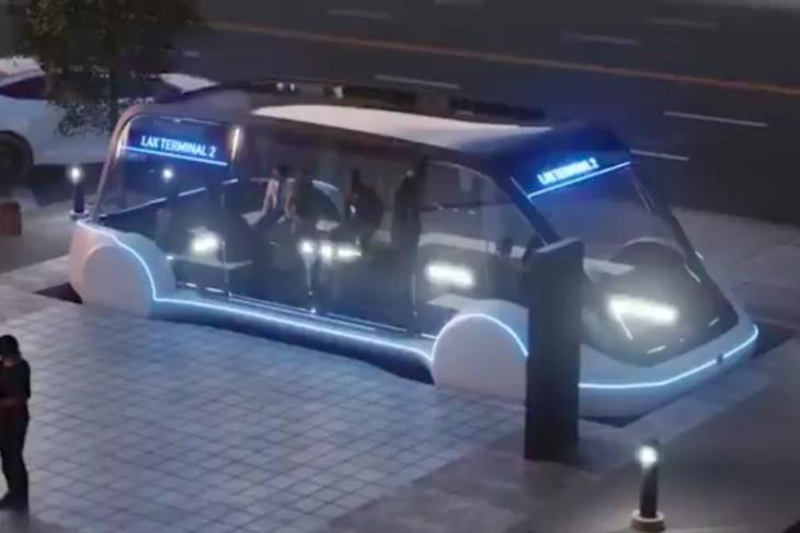 elon musk boring company mass transit