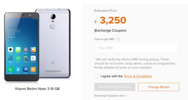 xiaomi model value