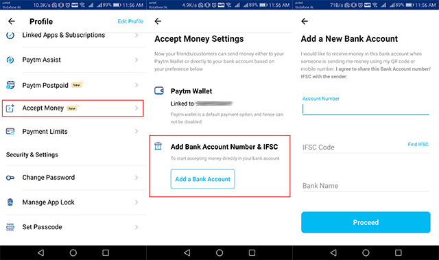 Here's How to Receive Money Directly in Your Bank Account Using Paytm