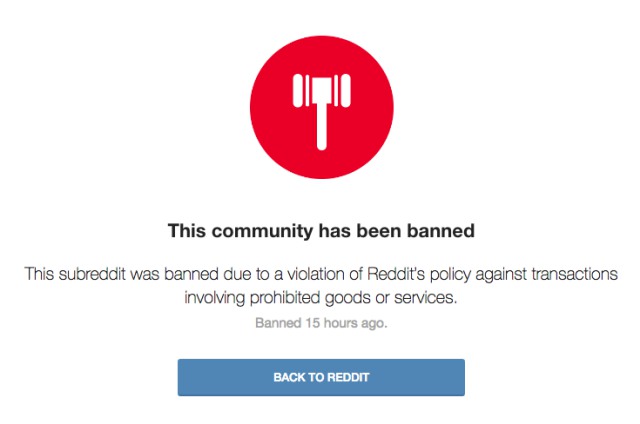 reddit community ban