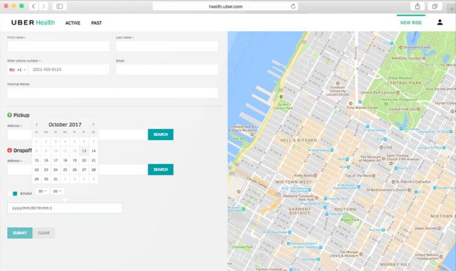uber health rides