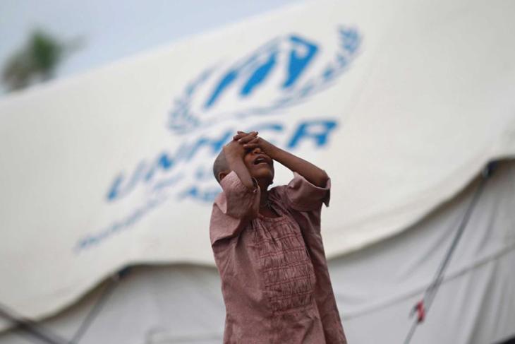 un refugee camp rohingya