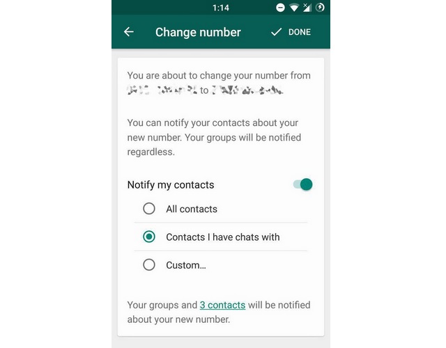 WhatsApp Beta Update Makes Number Change Seamless, Removes Duplication