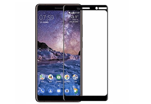 1. Nokia 7 Plus FULL Curved Screen Protector by Clorox