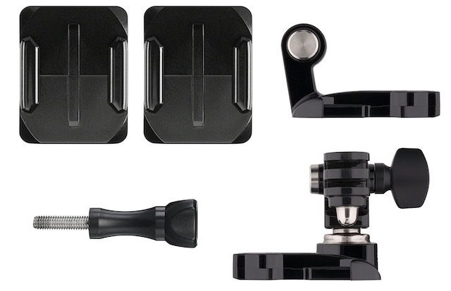 10. GoPro Helmet Front and Side Mount