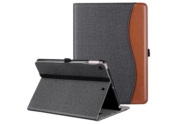 10. Ztotop Premium Leather Case for iPad 2018