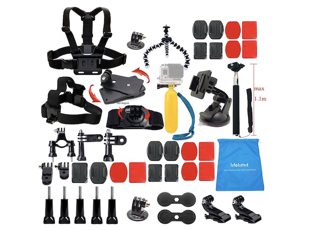 13. Lifelimit Accessories Starter Kit for GoPro Hero