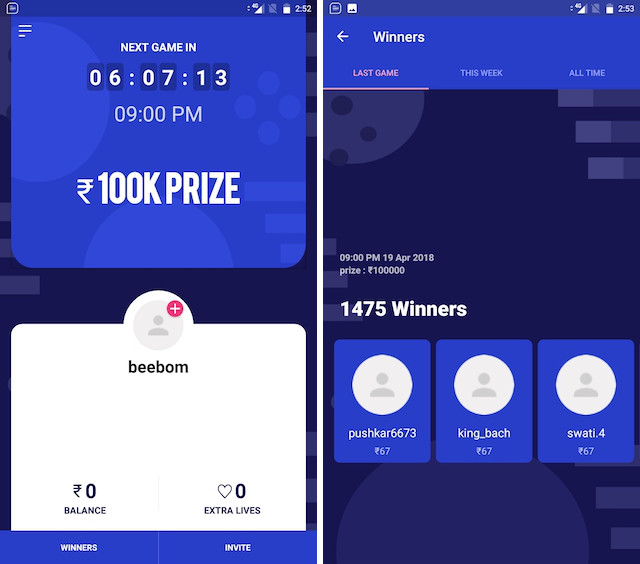 8 Best Live Trivia Games and Quiz Apps in India Beebom
