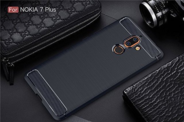 4. Clorox Plain Black Case For Nokia 7 Plus