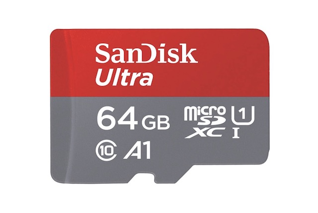 6. Sandisk Ultra 64GB Micro SD Card