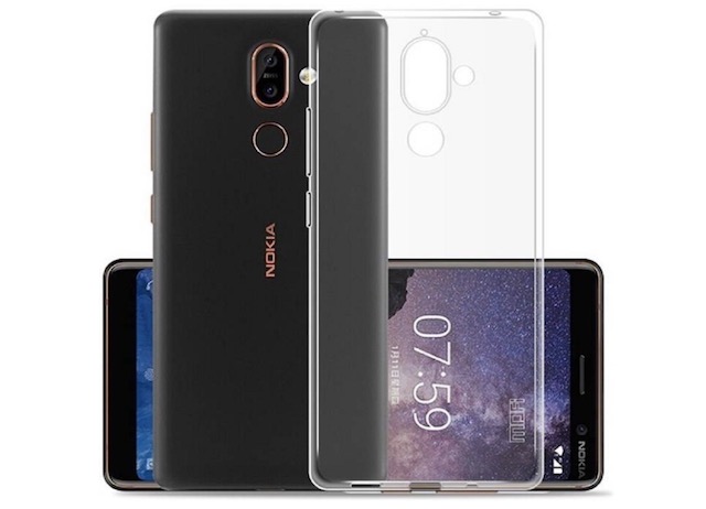 8. Mitzvah Silicone Transparent Back Cover For Nokia 7 Plus