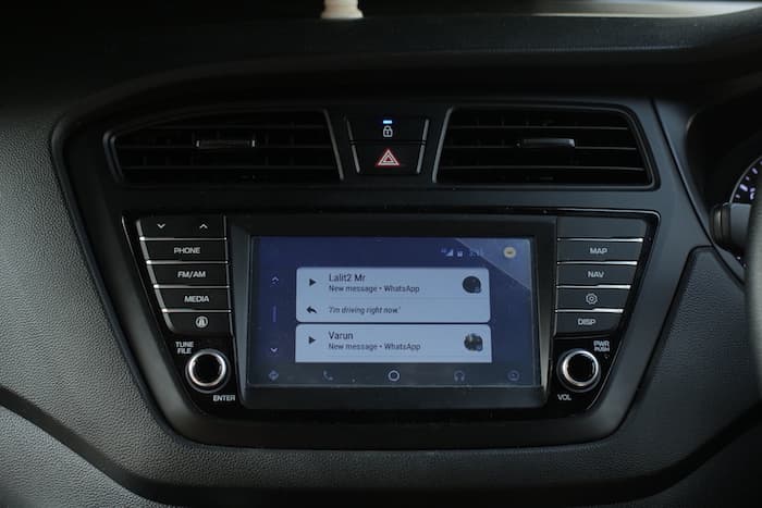 Android Auto notification