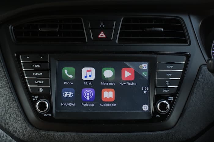 Apple carplay user interface