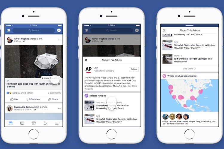 Facebook’s ‘About this Article’ Button Helps You Get More Context for News Links