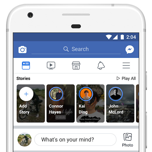 Facebook Stories Changes