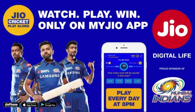 Jio Cricket Festival Brings Rs 251 IPL 2018 Pack and Jio Cricket Play Along Experience