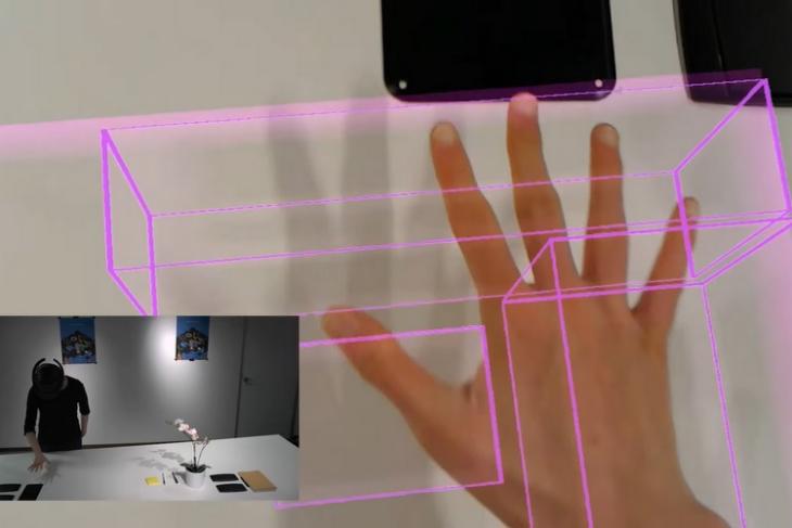 Microsoft’s MRTouch Mixed Reality Technology Converts Any Surface into a Virtual Touchscreen