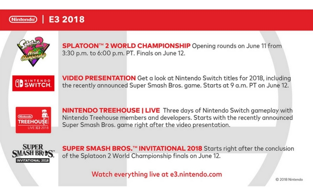 Nintendo’s E3 Briefing Will Largely Focus on Super Smash Bros