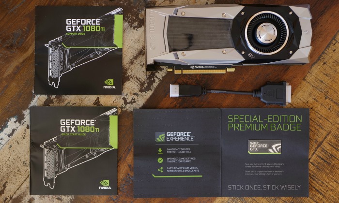 Nvidia GeForce GTX 1080 Ti Founders Edition Whats in the Box