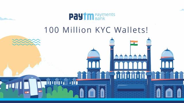 Paytm Payments Bank Claims to Have 100 Million KYC Verified Users